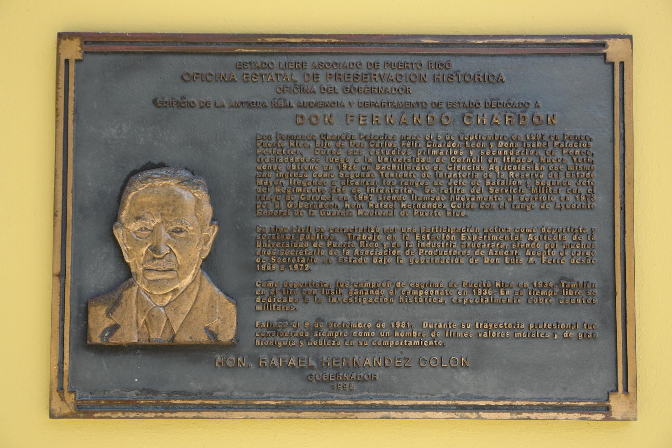 Calle de la Fortaleza 56 - Antigua Real Audiencia - Conservatorio De Artes Del Caribe - San Juan (Viejo San Juan) - 2011 00056
